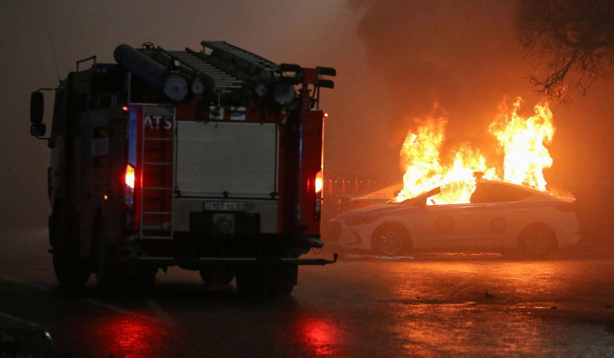 Kazakhstan government resigns after violent protests over fuel price
